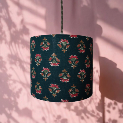 Petit Abat-jour  "Little Mumbaï" – 20 cm, pour lampe ou supension